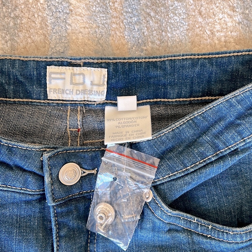 Blue Boot Cut Jeans - Picture 8 of 12